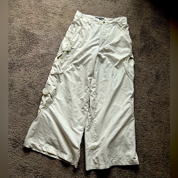MACGEAR authentic vintages rave pants Rare white color way